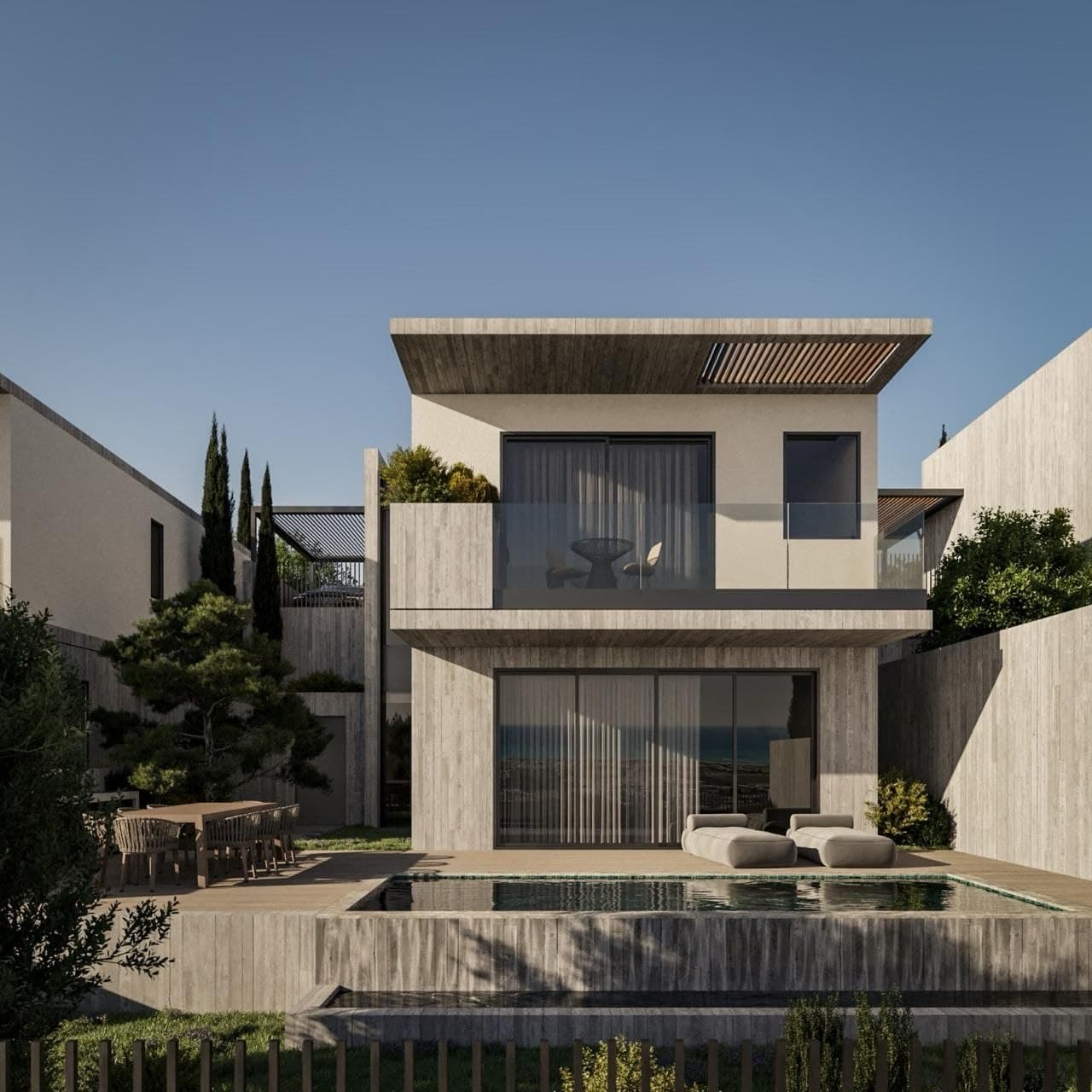 3-bedrooms house in Paphos, Cyprus.