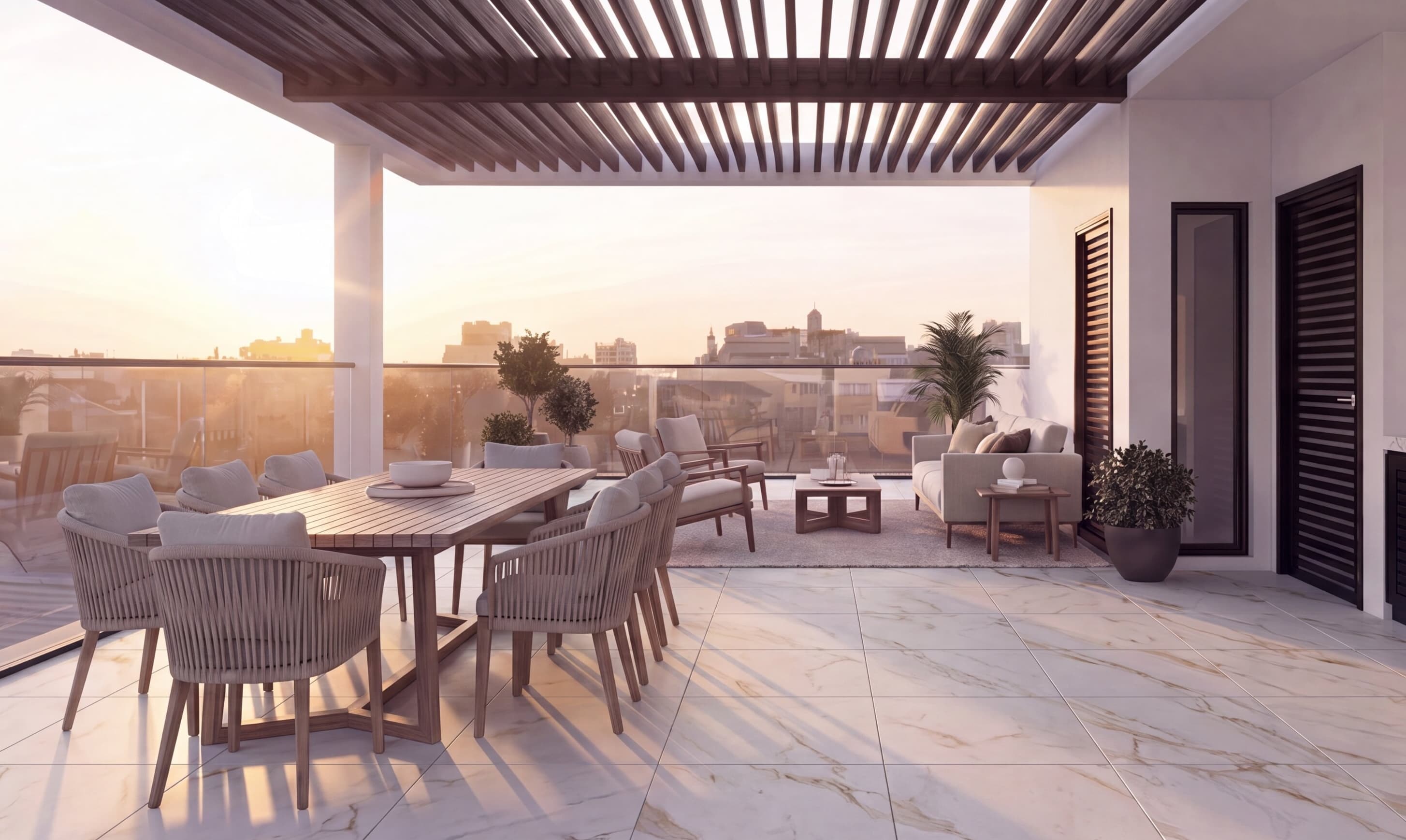 2-bedrooms apartments in Limassol, Cyprus.