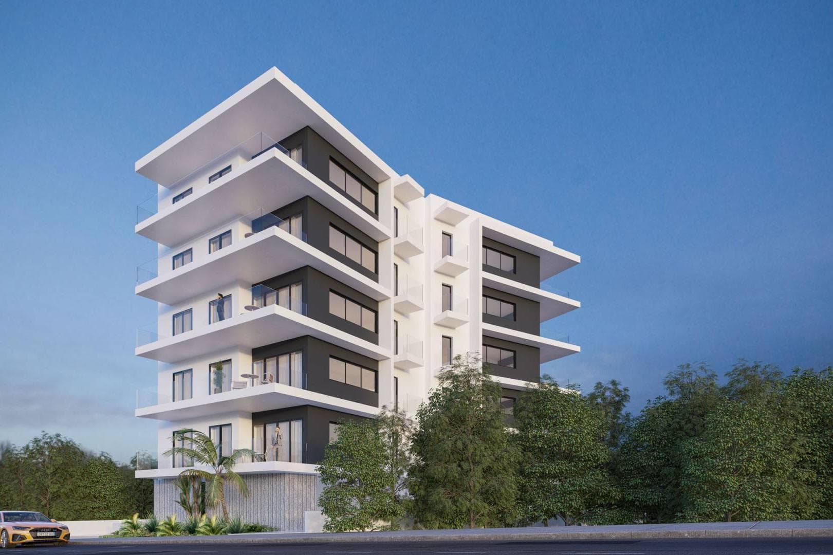 3-bedrooms apartments in Nicosia, Cyprus.
