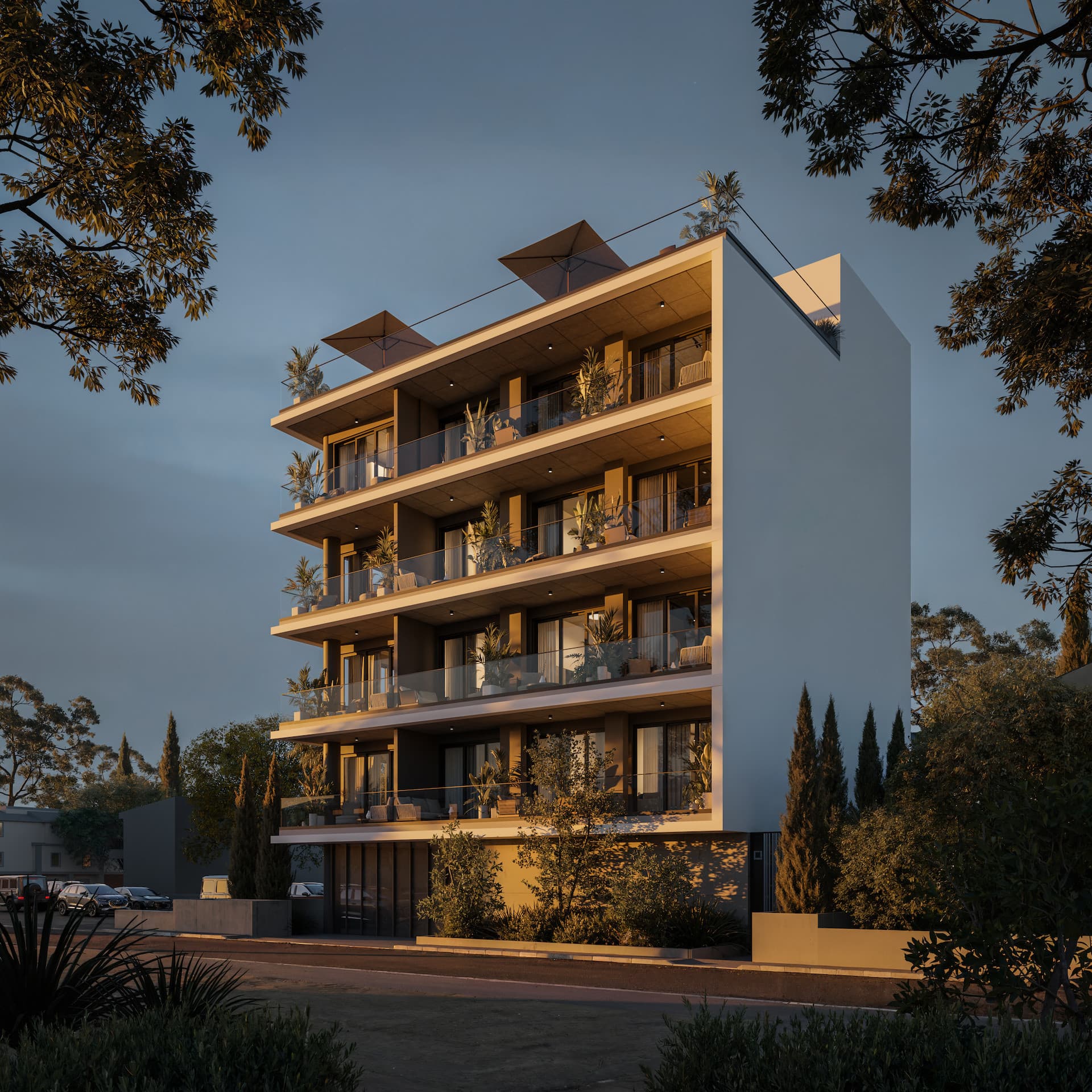 2-bedrooms apartments in Limassol, Cyprus.