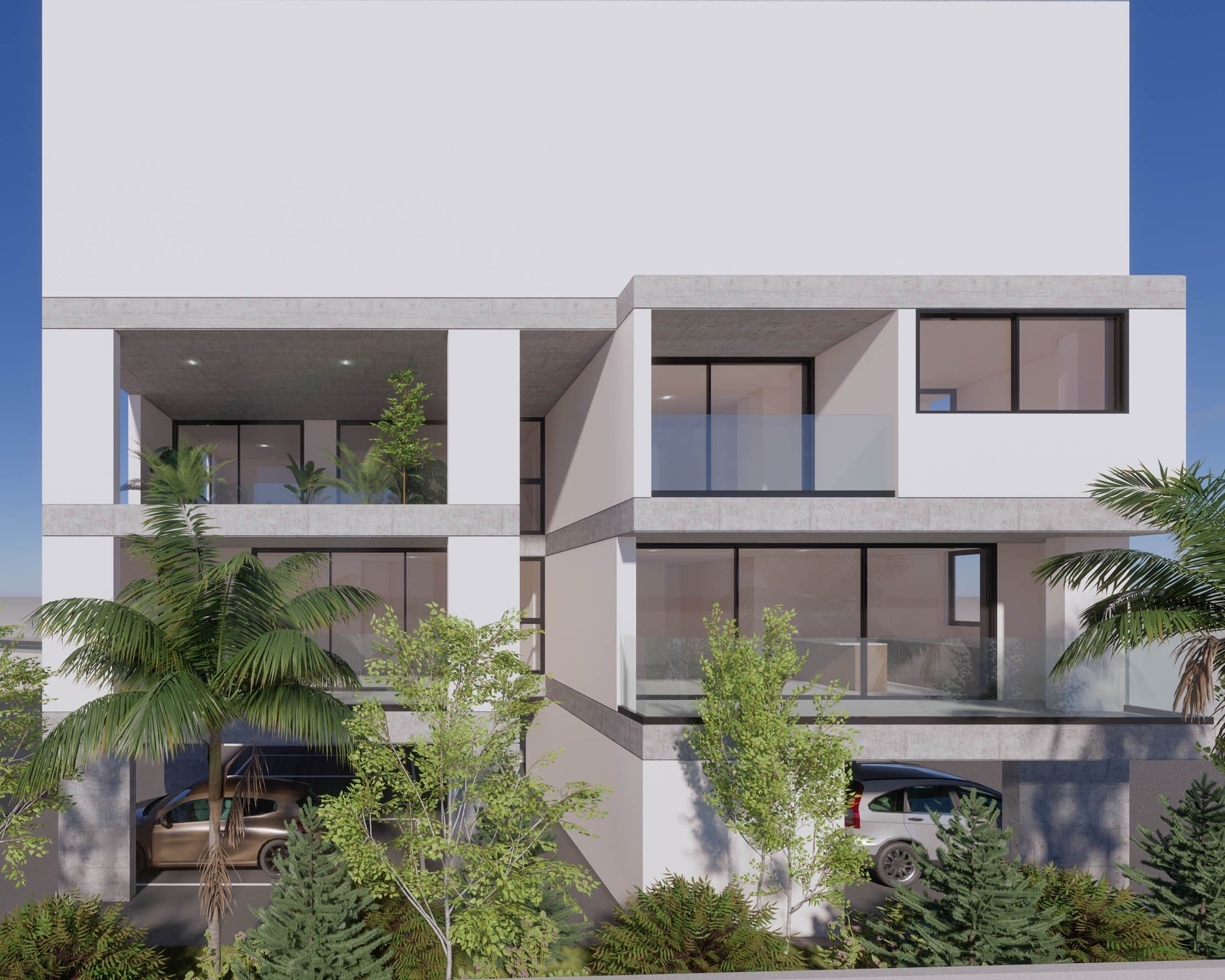 3-bedrooms apartments in Nicosia, Cyprus.