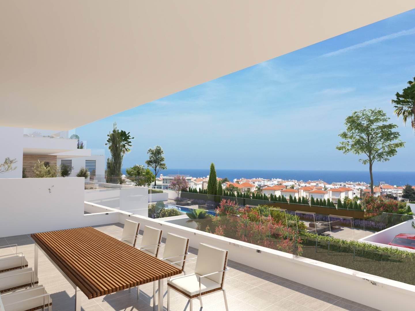2-bedrooms apartments in Famagusta, Cyprus.