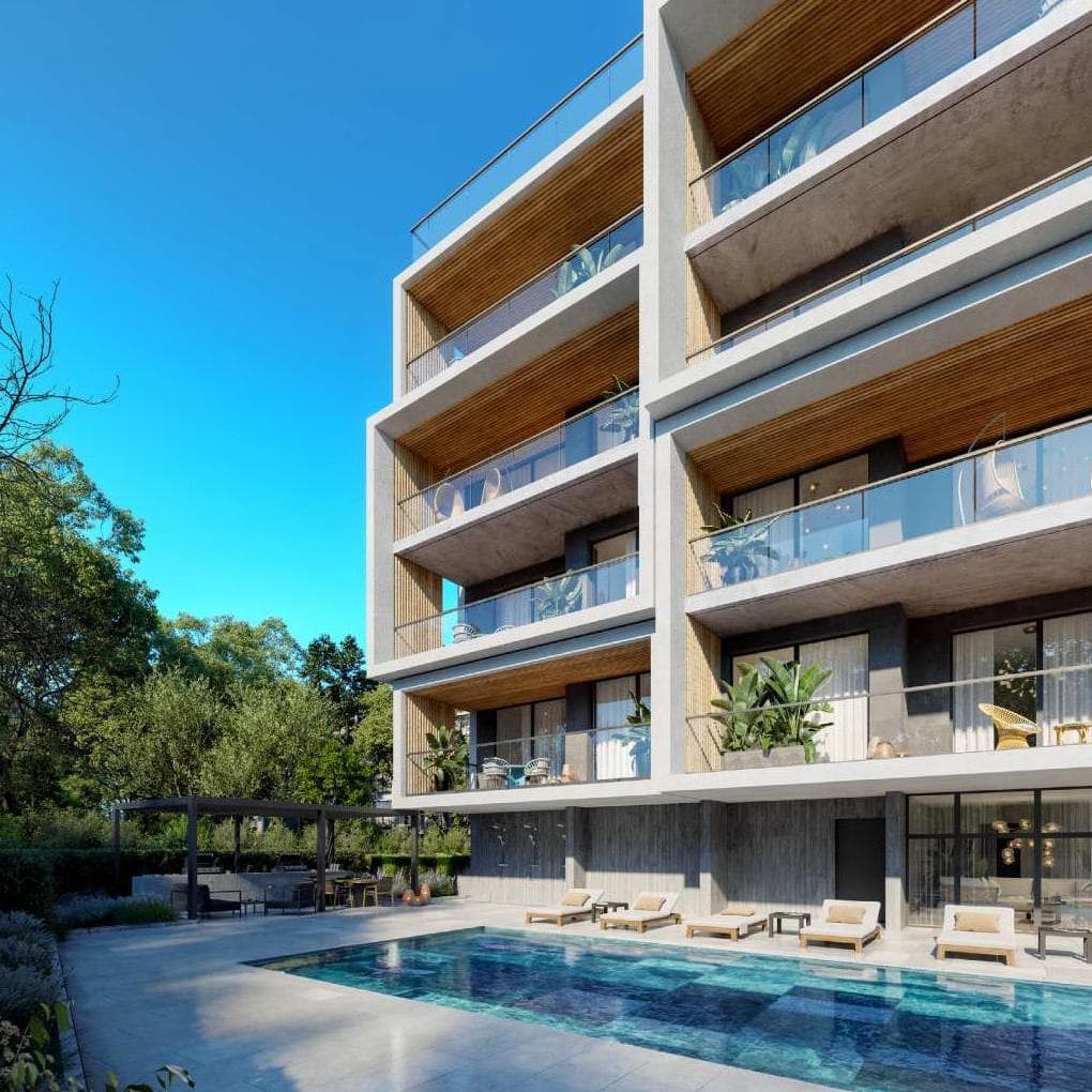 2-bedrooms apartments in Limassol, Cyprus.