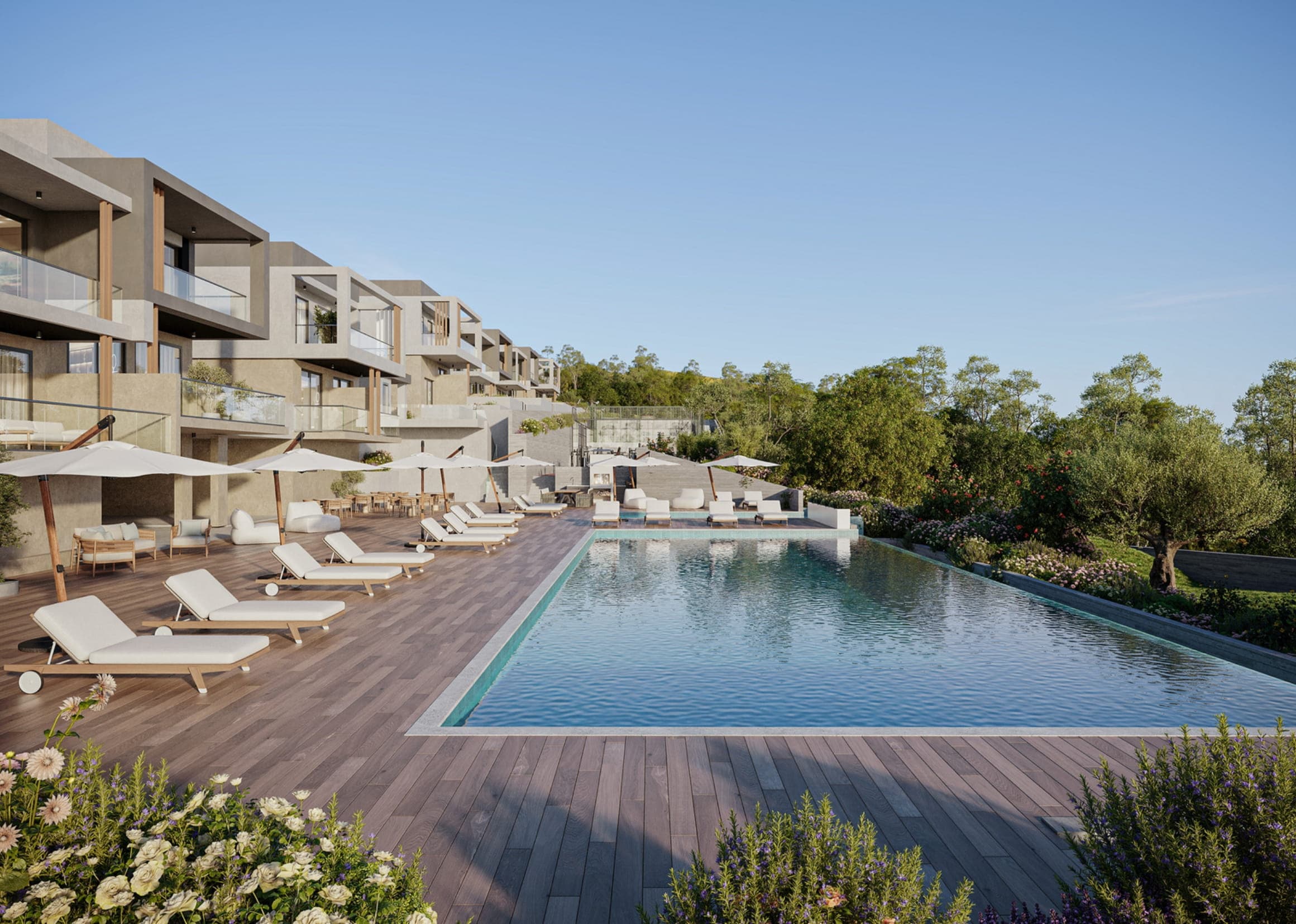 2-bedrooms apartments in Paphos, Cyprus.