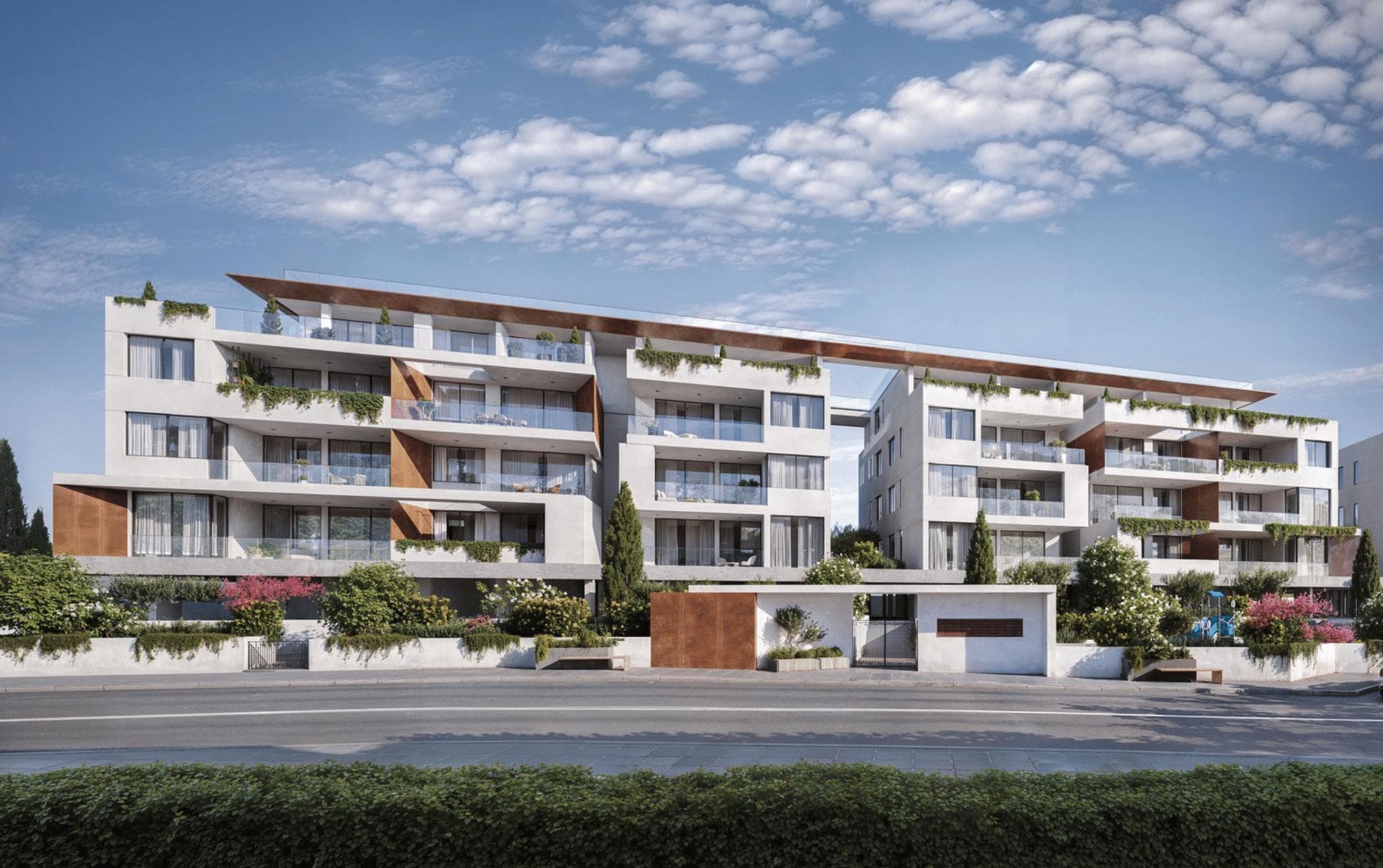 2-bedrooms apartments in Limassol, Cyprus.