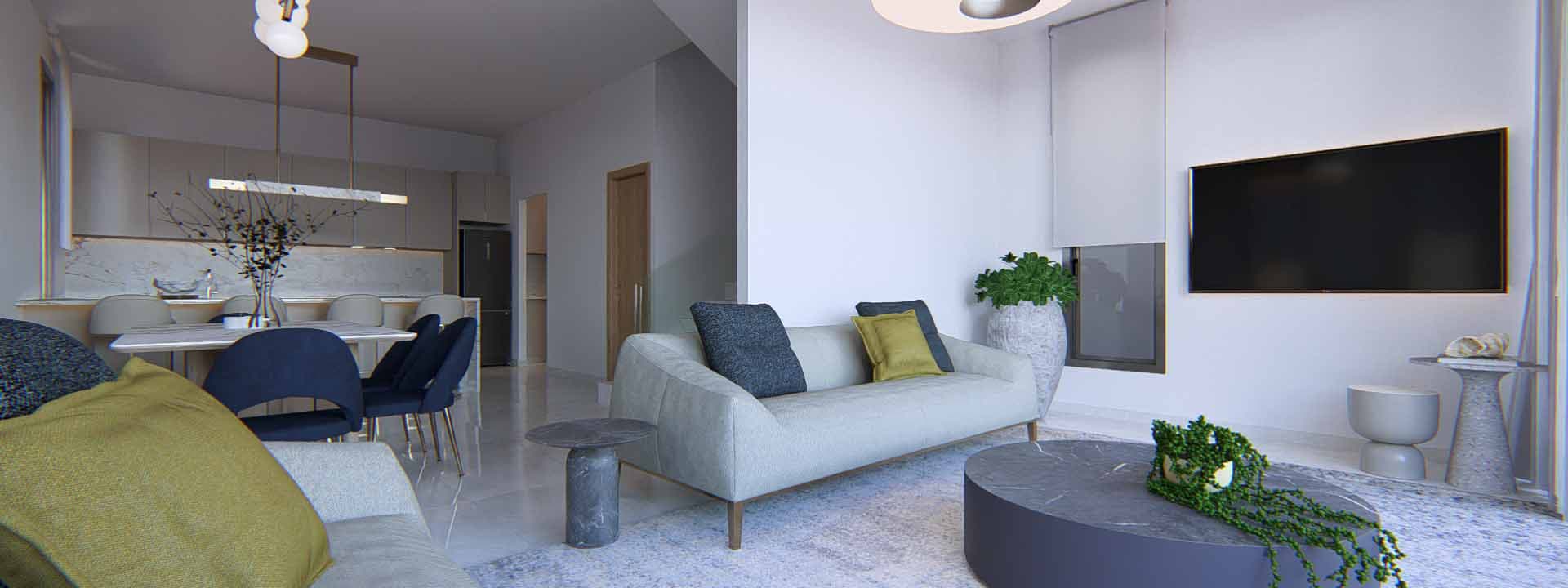 3-bedrooms house in Paphos, Cyprus.
