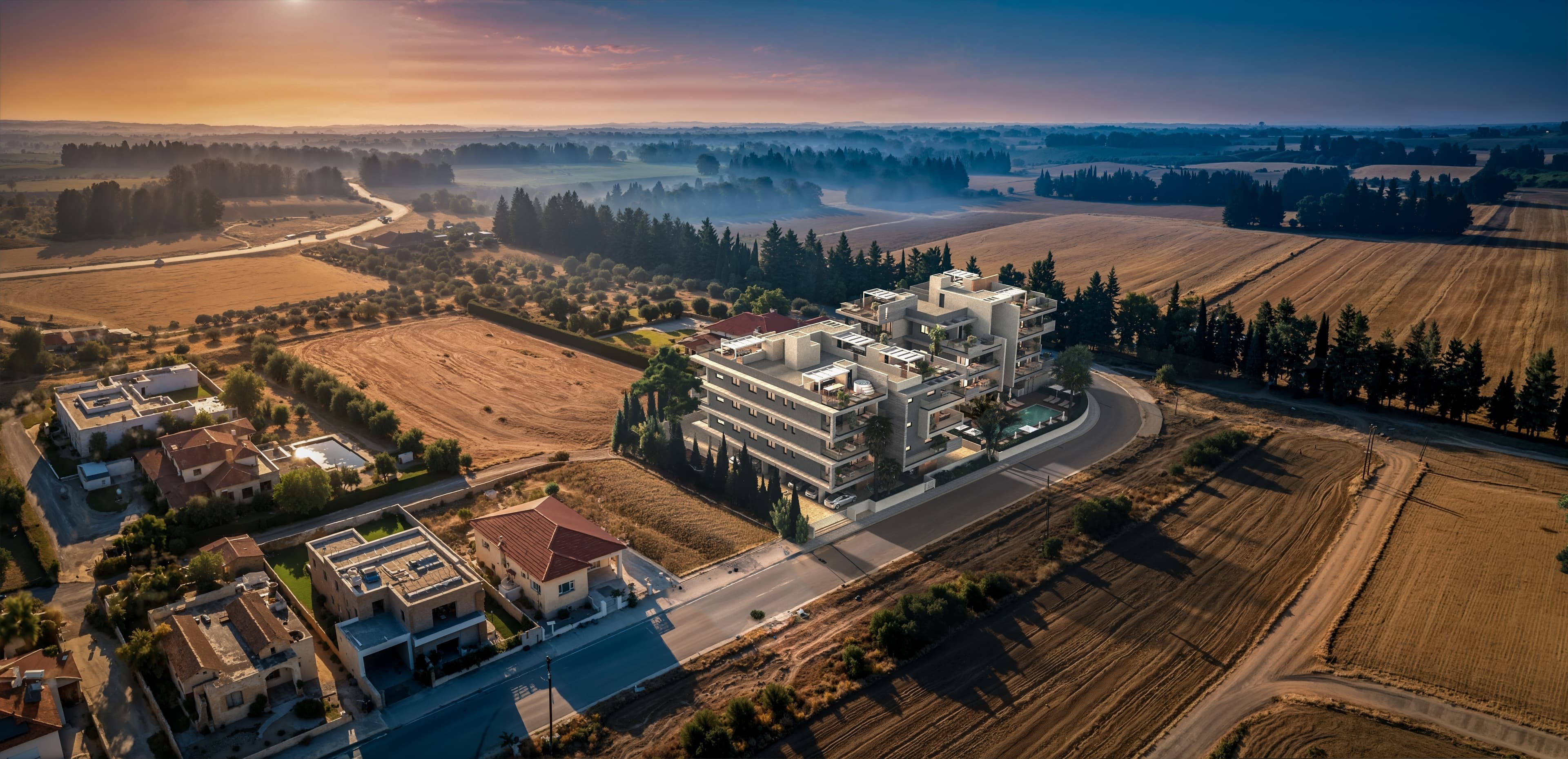 3-bedrooms apartments in Larnaca, Cyprus.