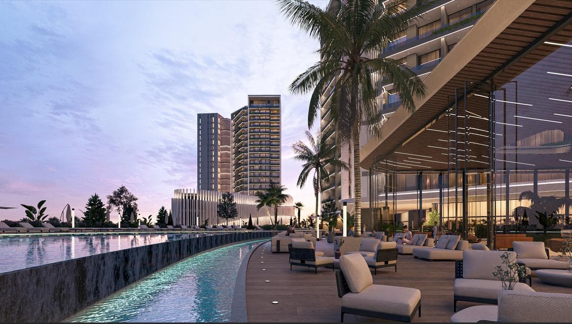 2-bedrooms apartments in Larnaca, Cyprus.