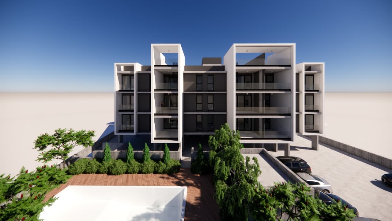 2-bedrooms apartments in Limassol, Cyprus.