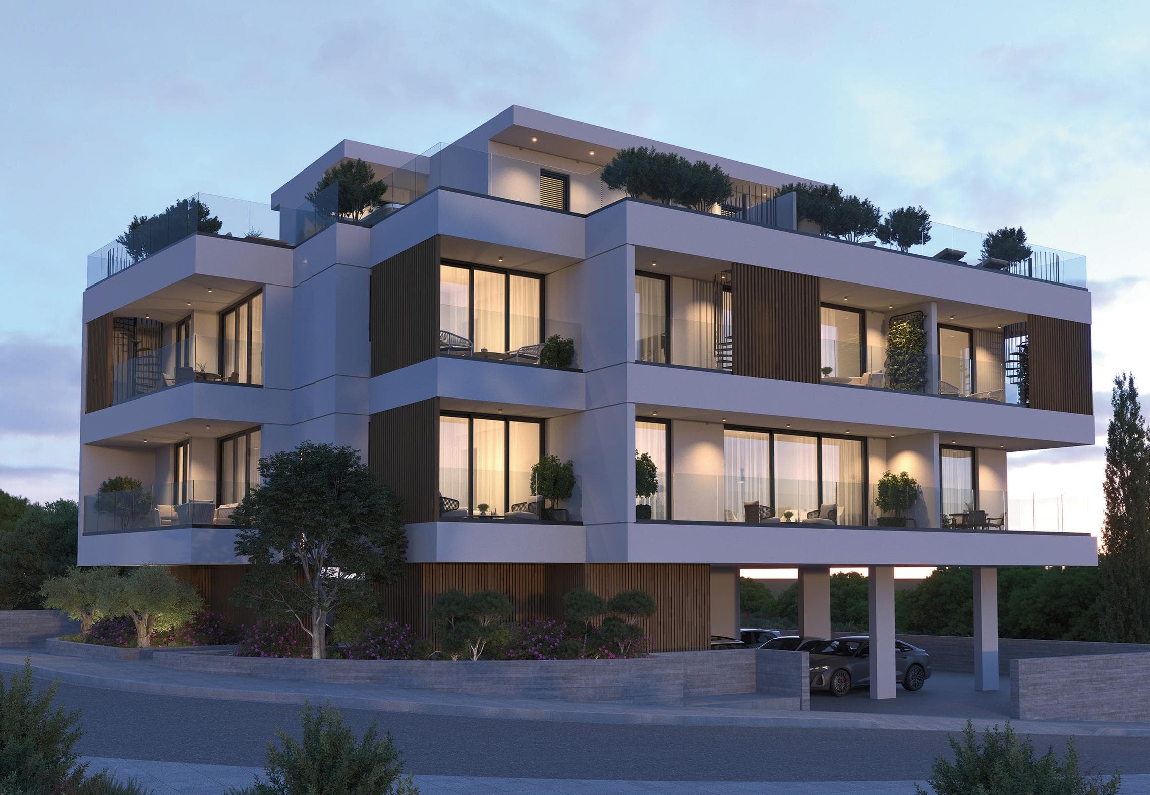 2-bedrooms apartments in Larnaca, Cyprus.