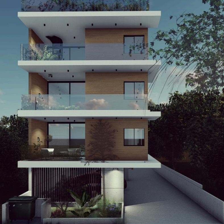 2-bedrooms apartments in Larnaca, Cyprus.
