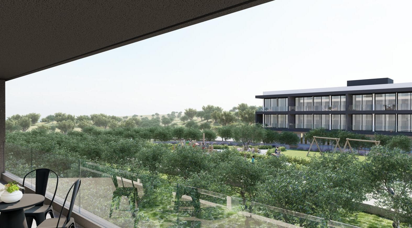 2-bedrooms apartments in Paphos, Cyprus.