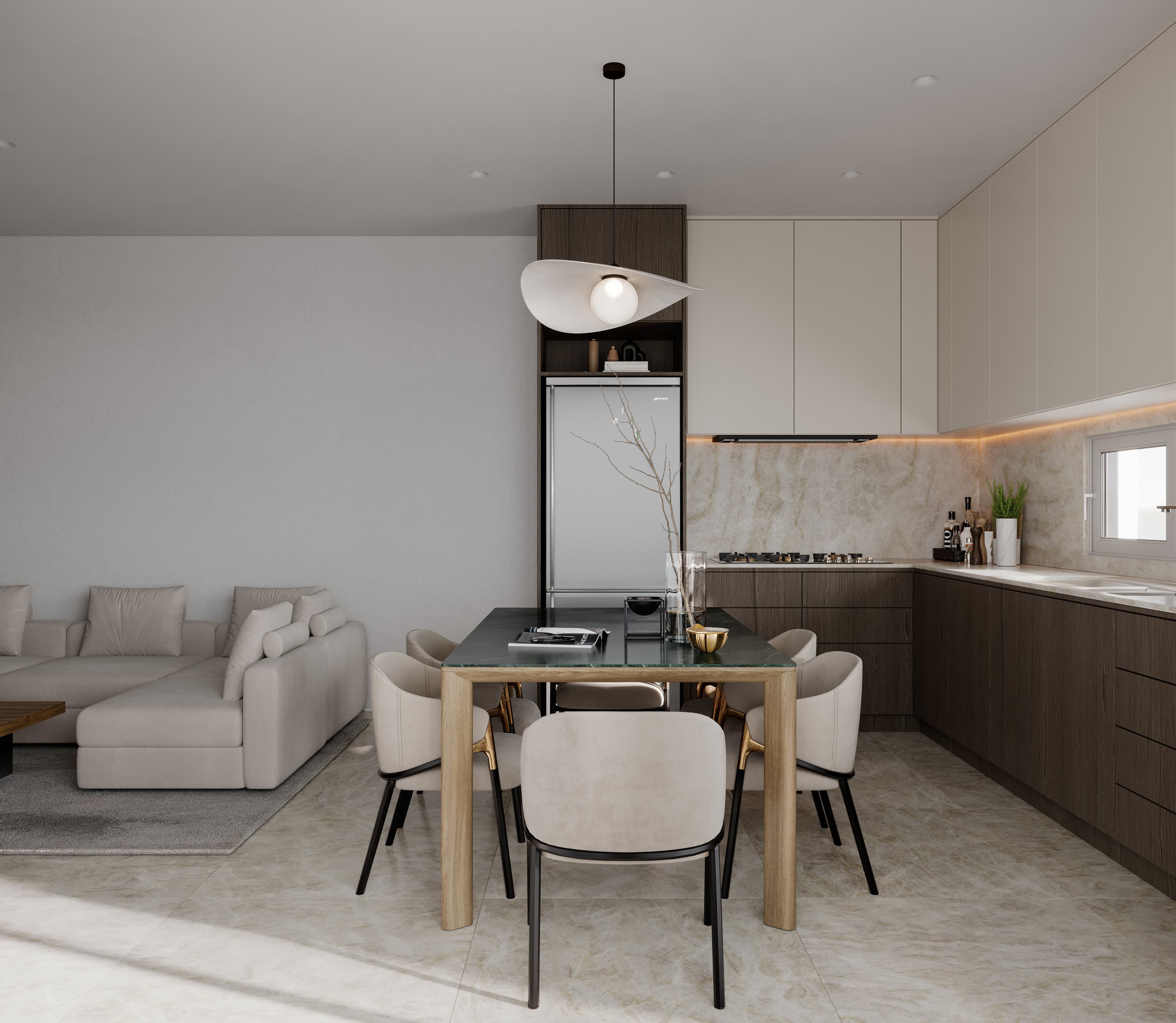 2-bedrooms apartments in Larnaca, Cyprus.