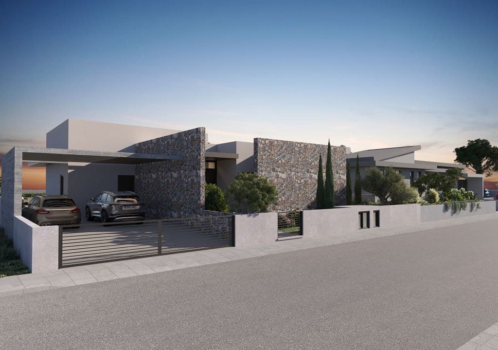 3-bedrooms house in Limassol, Cyprus.
