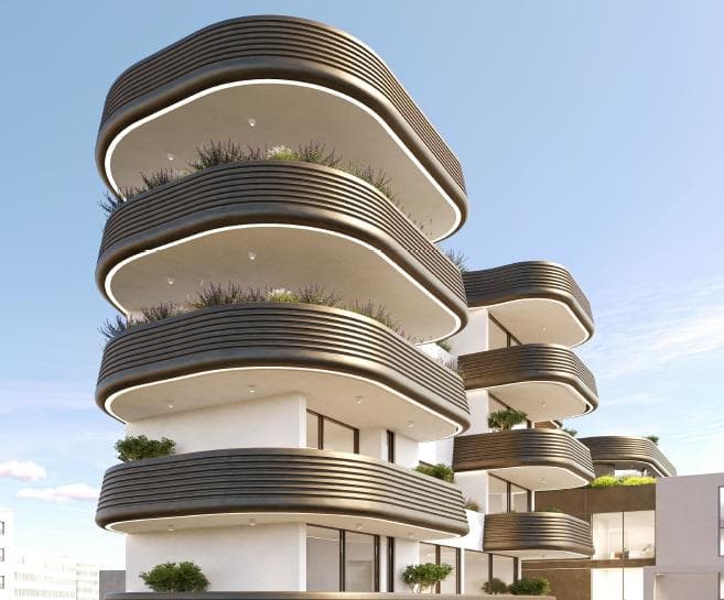 3-bedrooms apartments in Paphos, Cyprus.