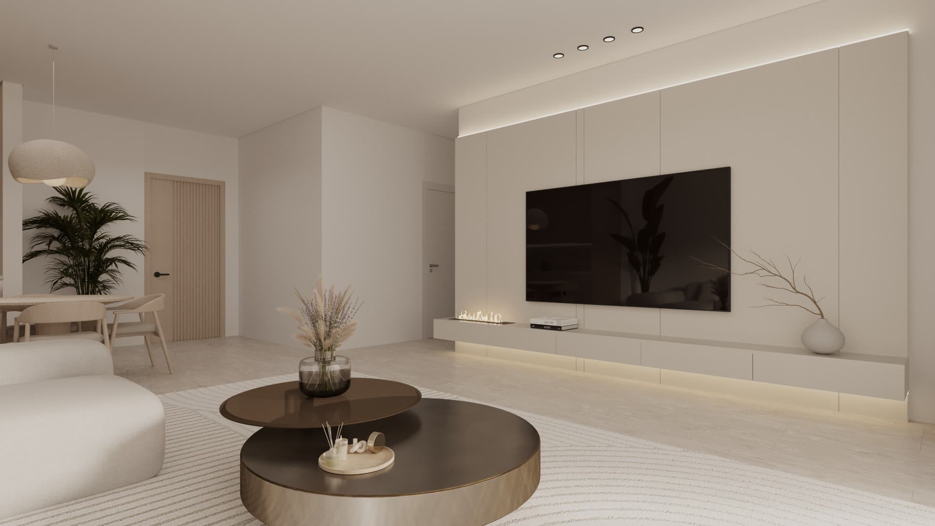 1-bedrooms apartments in Larnaca, Cyprus.