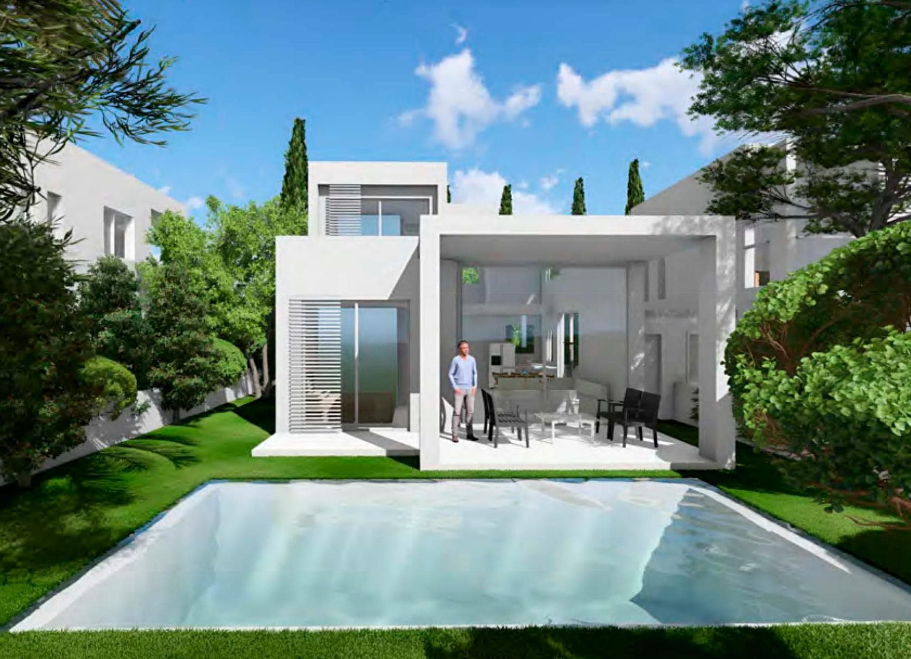 3-bedrooms house in Paphos, Cyprus.