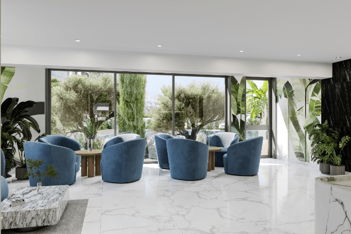 2-bedrooms apartments in Larnaca, Cyprus.