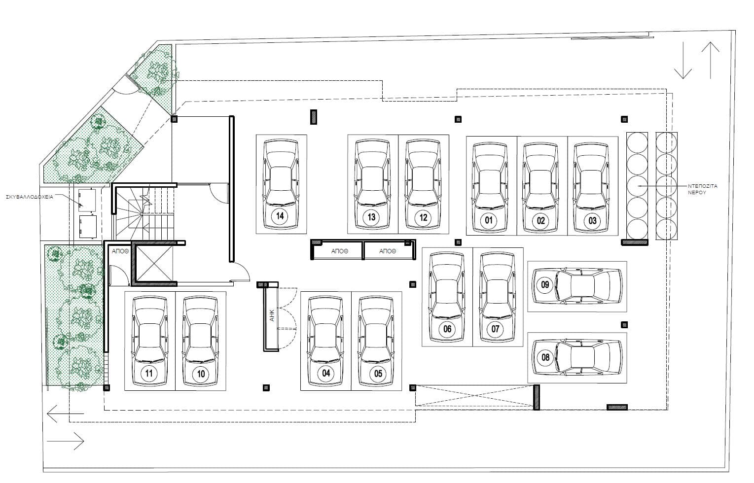 3-bedrooms apartments in Nicosia, Cyprus.