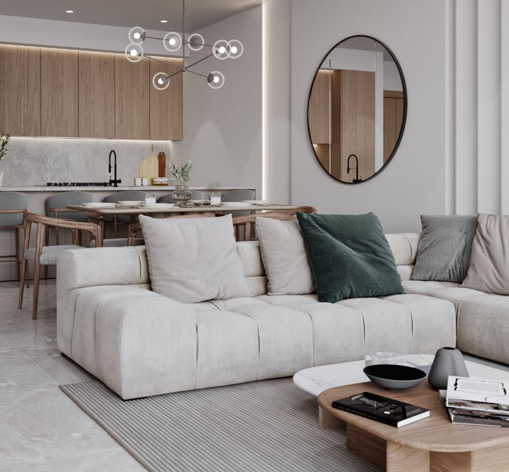 1-bedrooms apartments in Limassol, Cyprus.