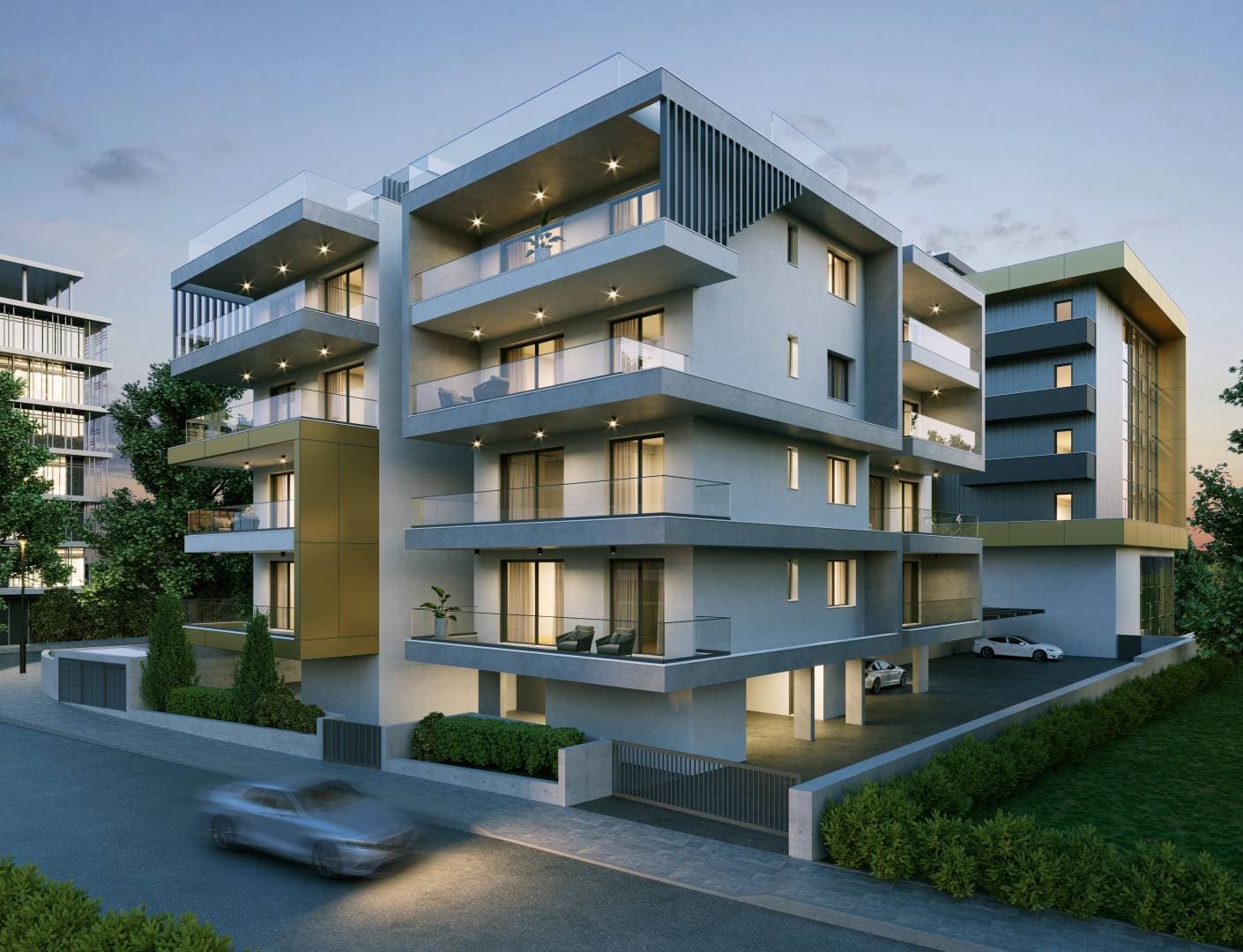1-bedrooms apartments in Limassol, Cyprus.