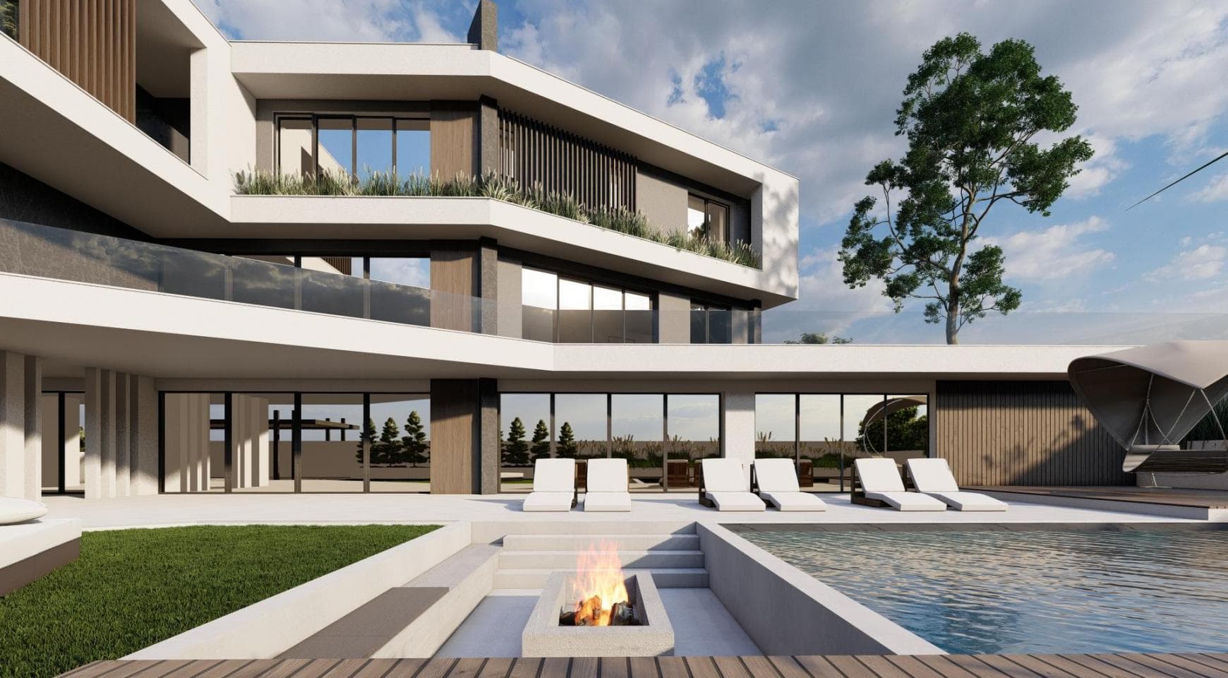 4-bedrooms house in Limassol, Cyprus.