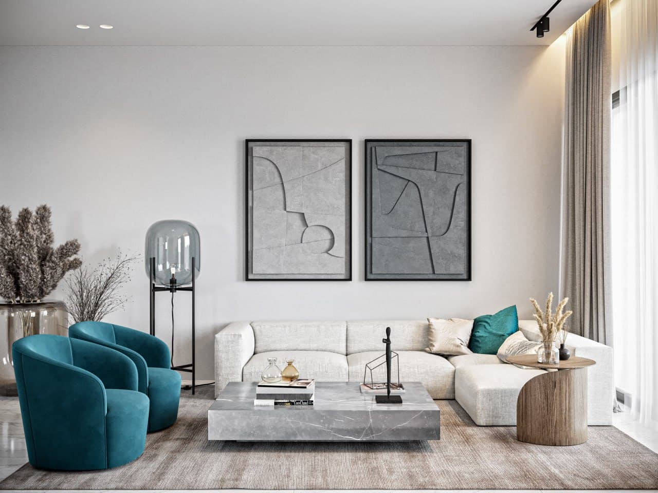 2-bedrooms apartments in Paphos, Cyprus.
