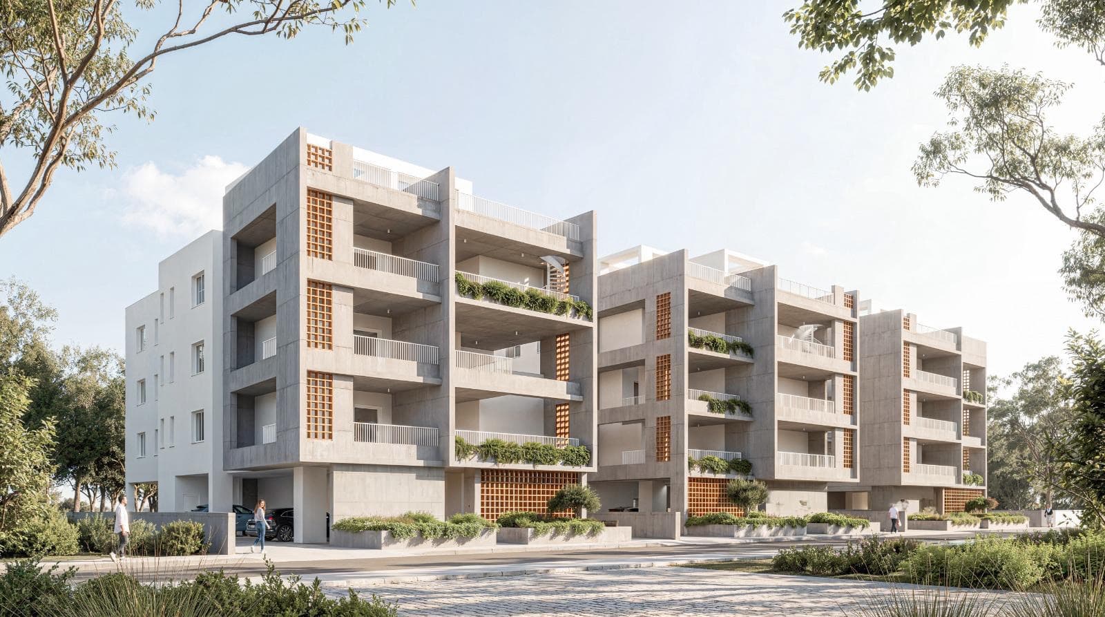 3-bedrooms apartments in Larnaca, Cyprus.