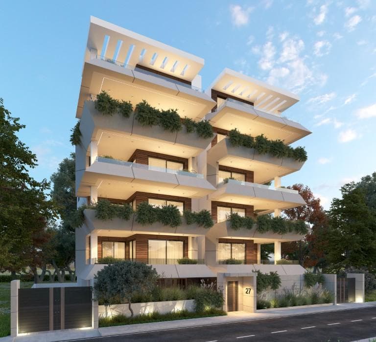 2-bedrooms apartments in Paphos, Cyprus.