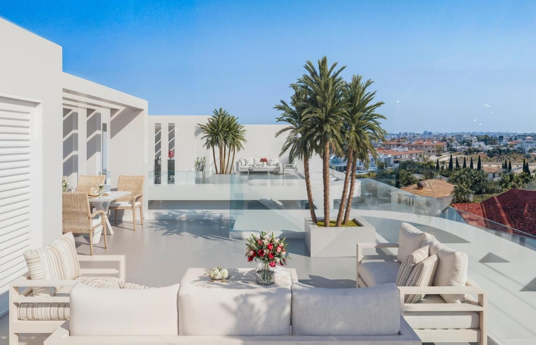 2-bedrooms apartments in Larnaca, Cyprus.