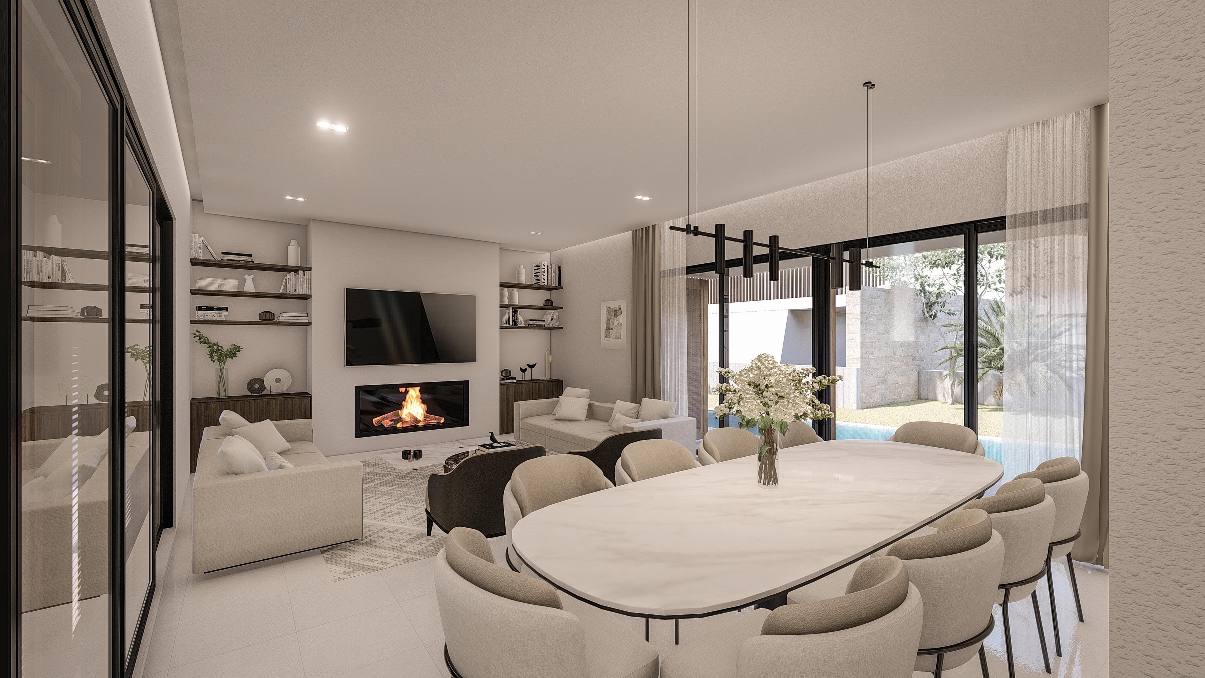 3-bedrooms house in Paphos, Cyprus.