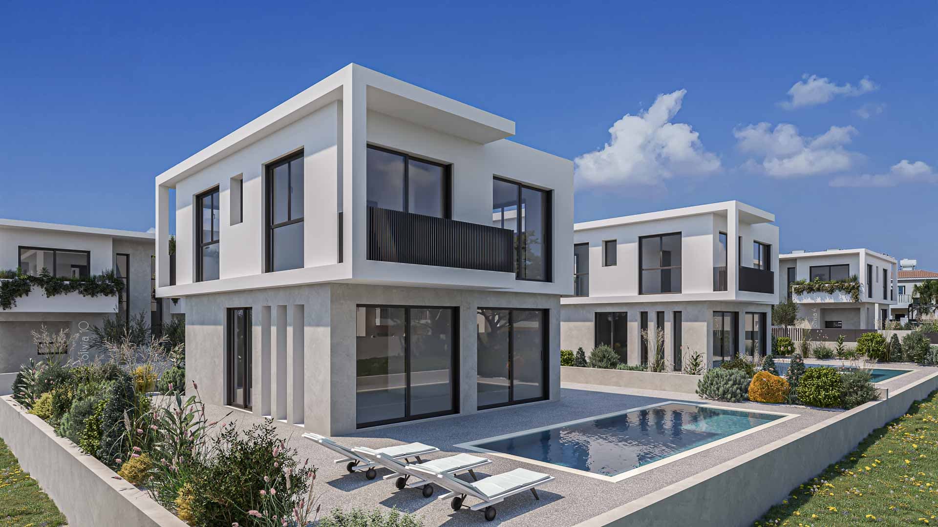 3-bedrooms house in Famagusta, Cyprus.