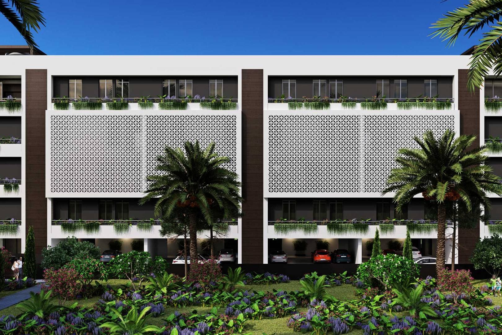 3-bedrooms apartments in Limassol, Cyprus.