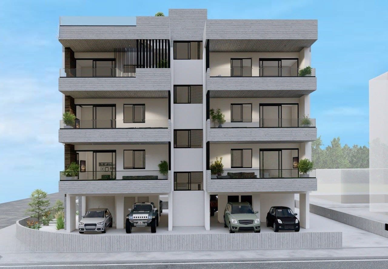 2-bedrooms apartments in Limassol, Cyprus.