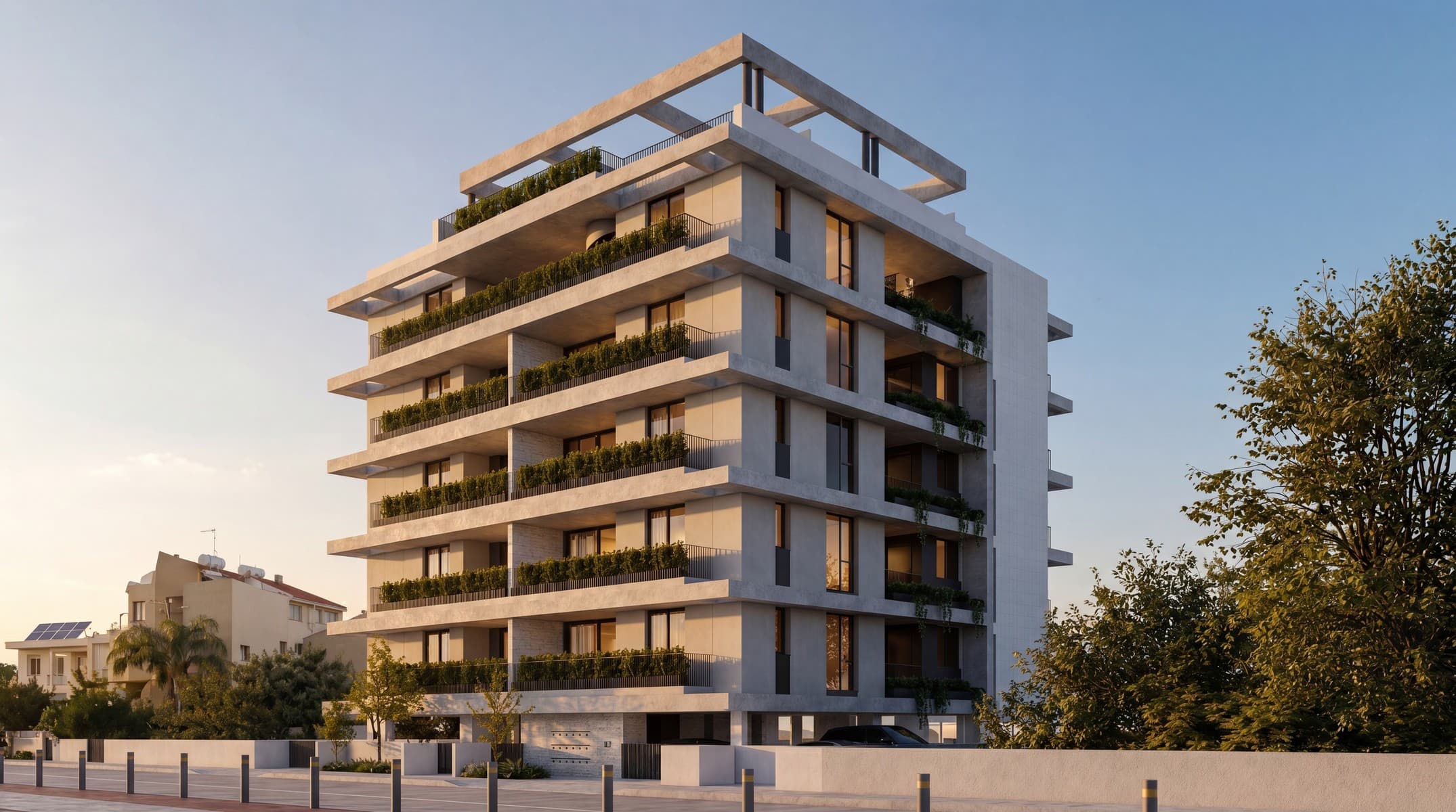 2-bedrooms apartments in Limassol, Cyprus.