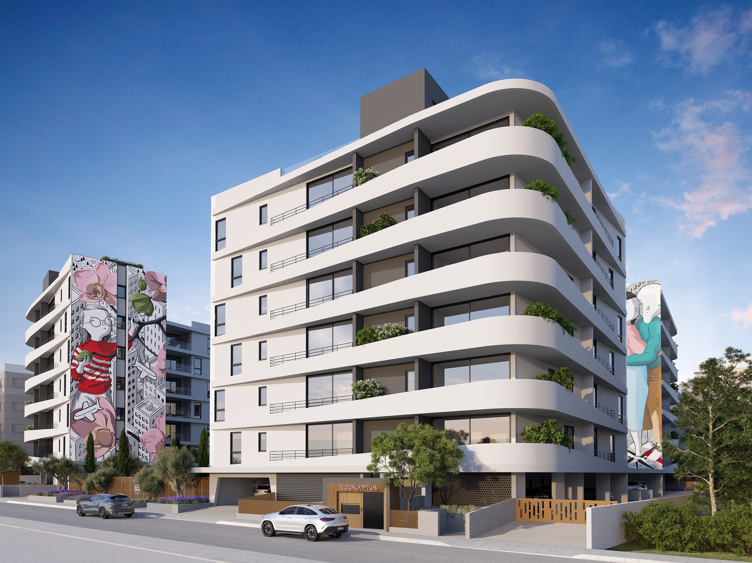 1-bedrooms apartments in Limassol, Cyprus.