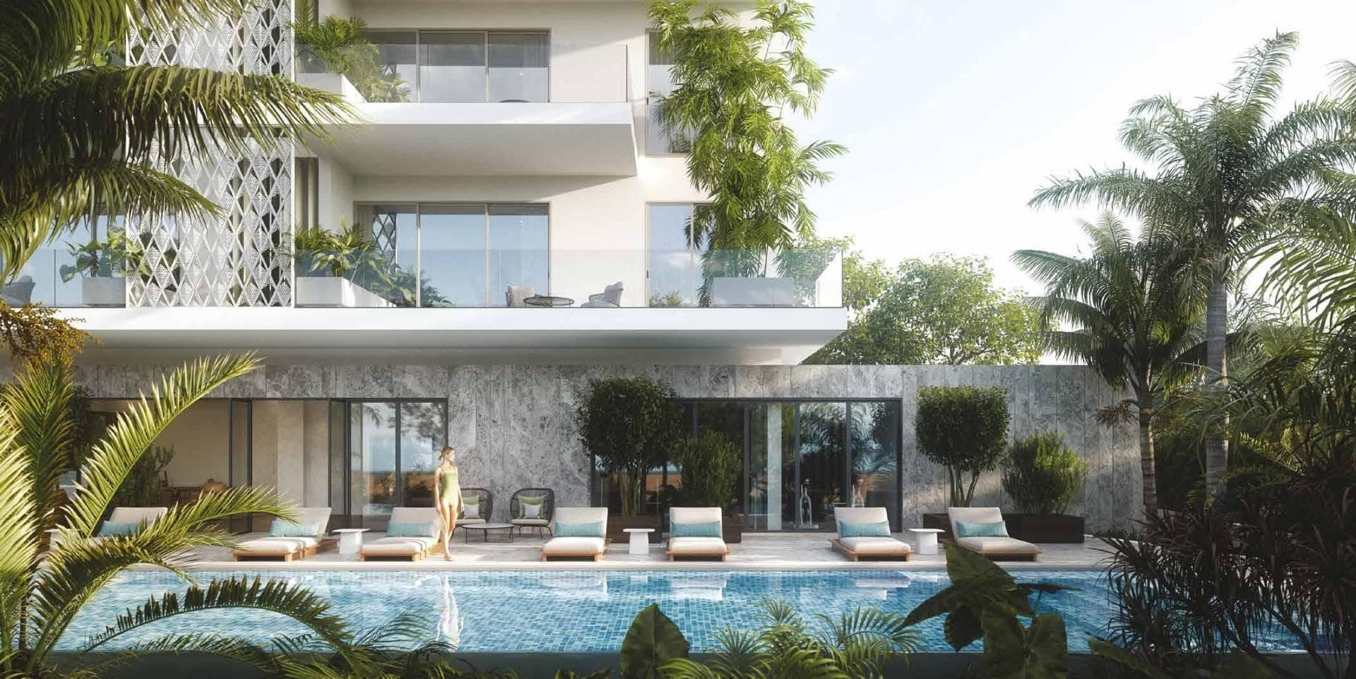 2-bedrooms apartments in Limassol, Cyprus.