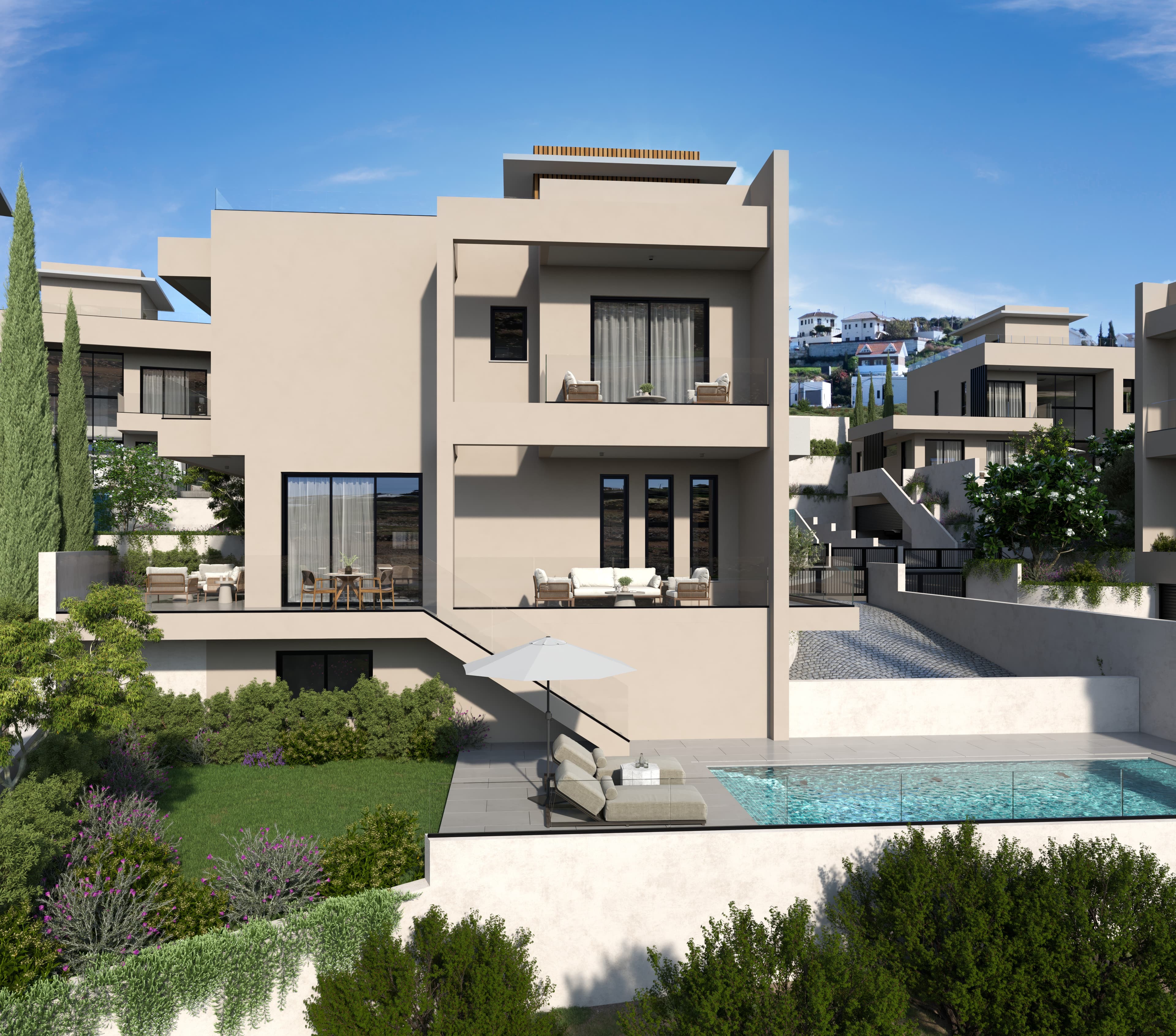 3-bedrooms house in Limassol, Cyprus.