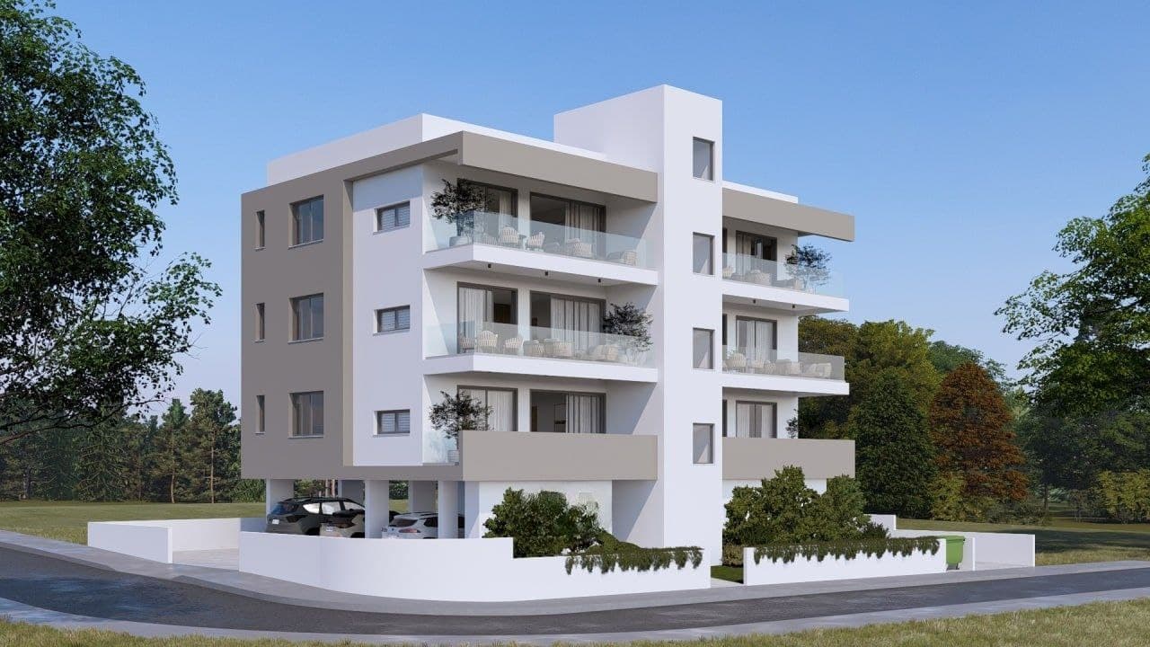 2-bedrooms apartments in Paphos, Cyprus.
