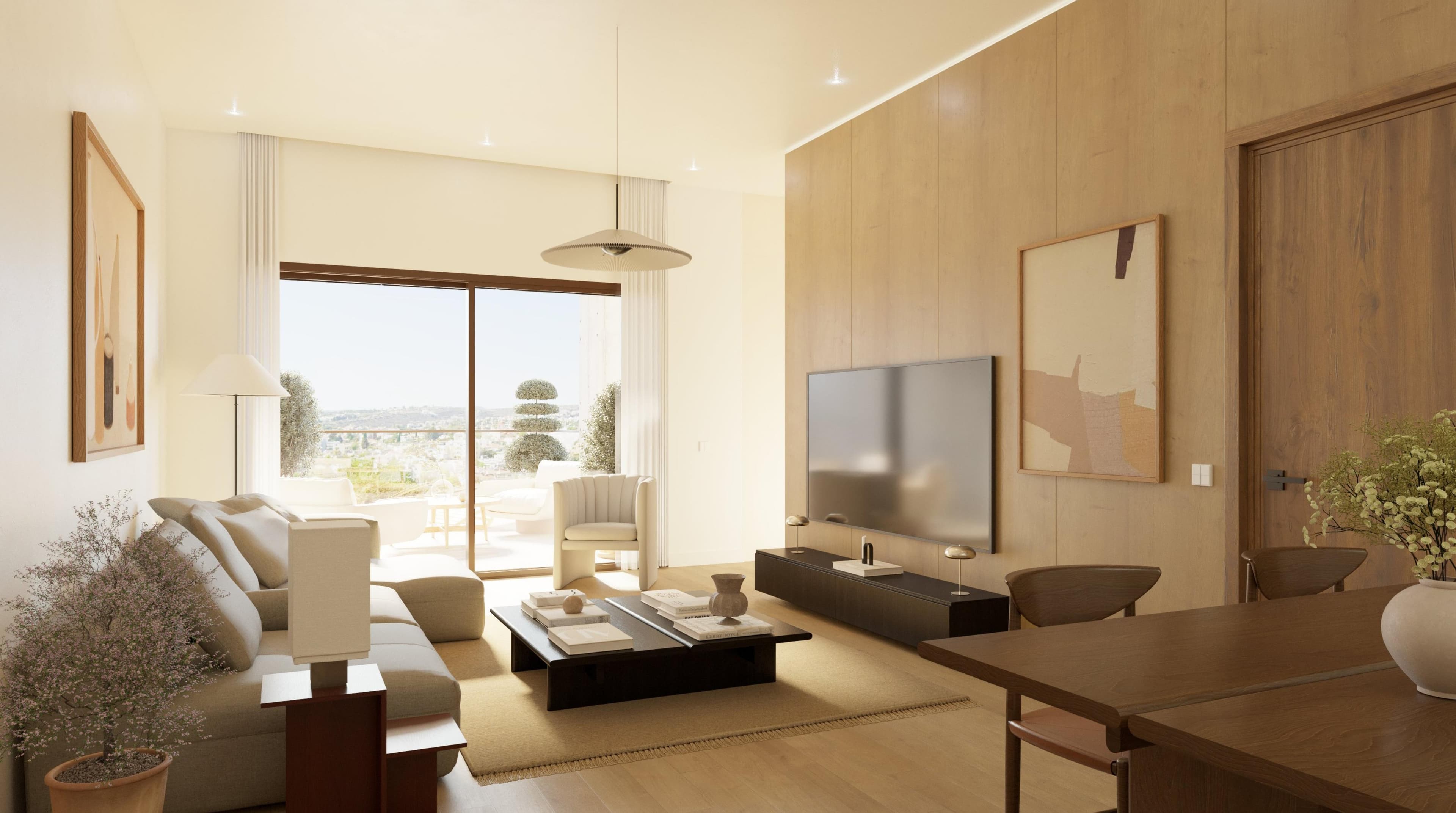 2-bedrooms apartments in Limassol, Cyprus.
