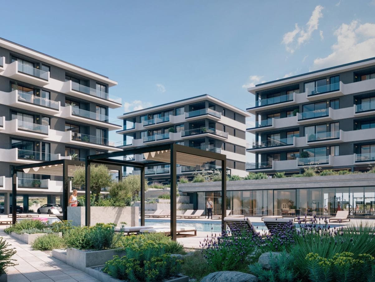 2-bedrooms apartments in Limassol, Cyprus.