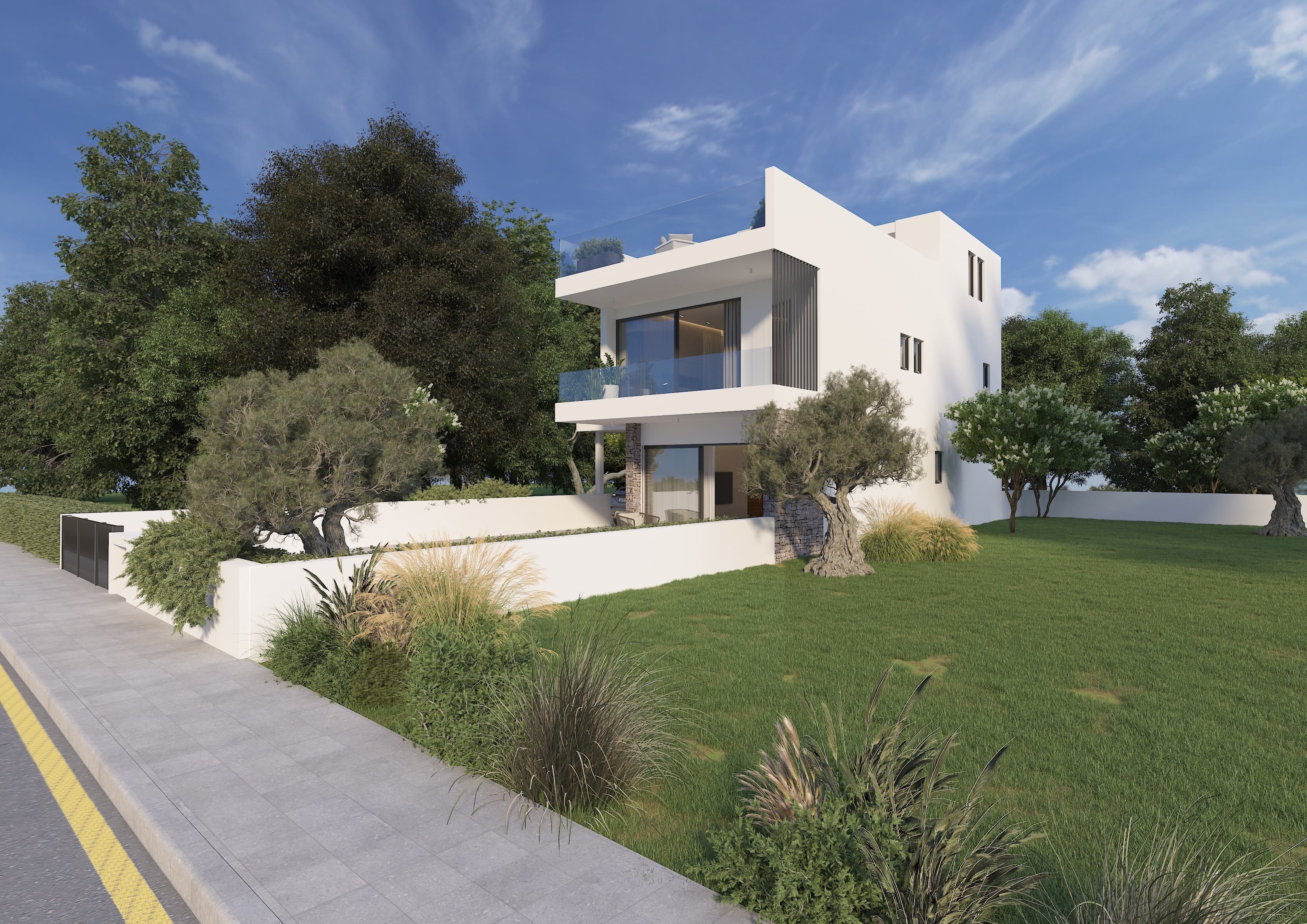 3-bedrooms house in Paphos, Cyprus.