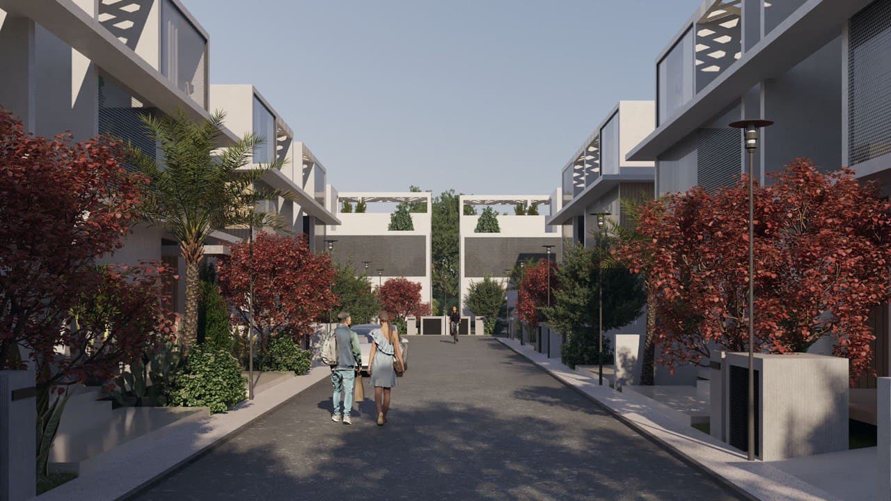3-bedrooms house in Larnaca, Cyprus.