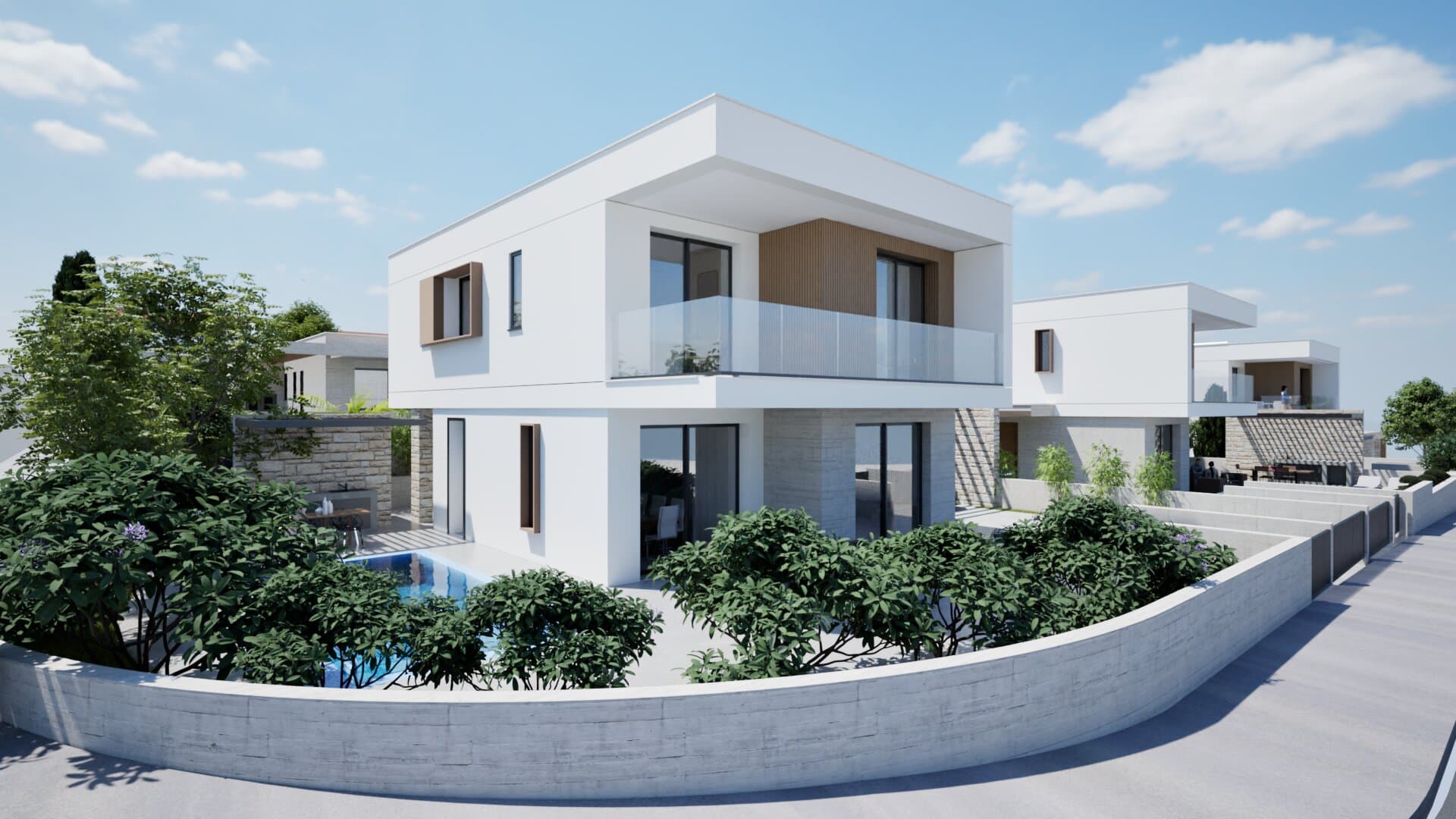 4-bedrooms house in Paphos, Cyprus.