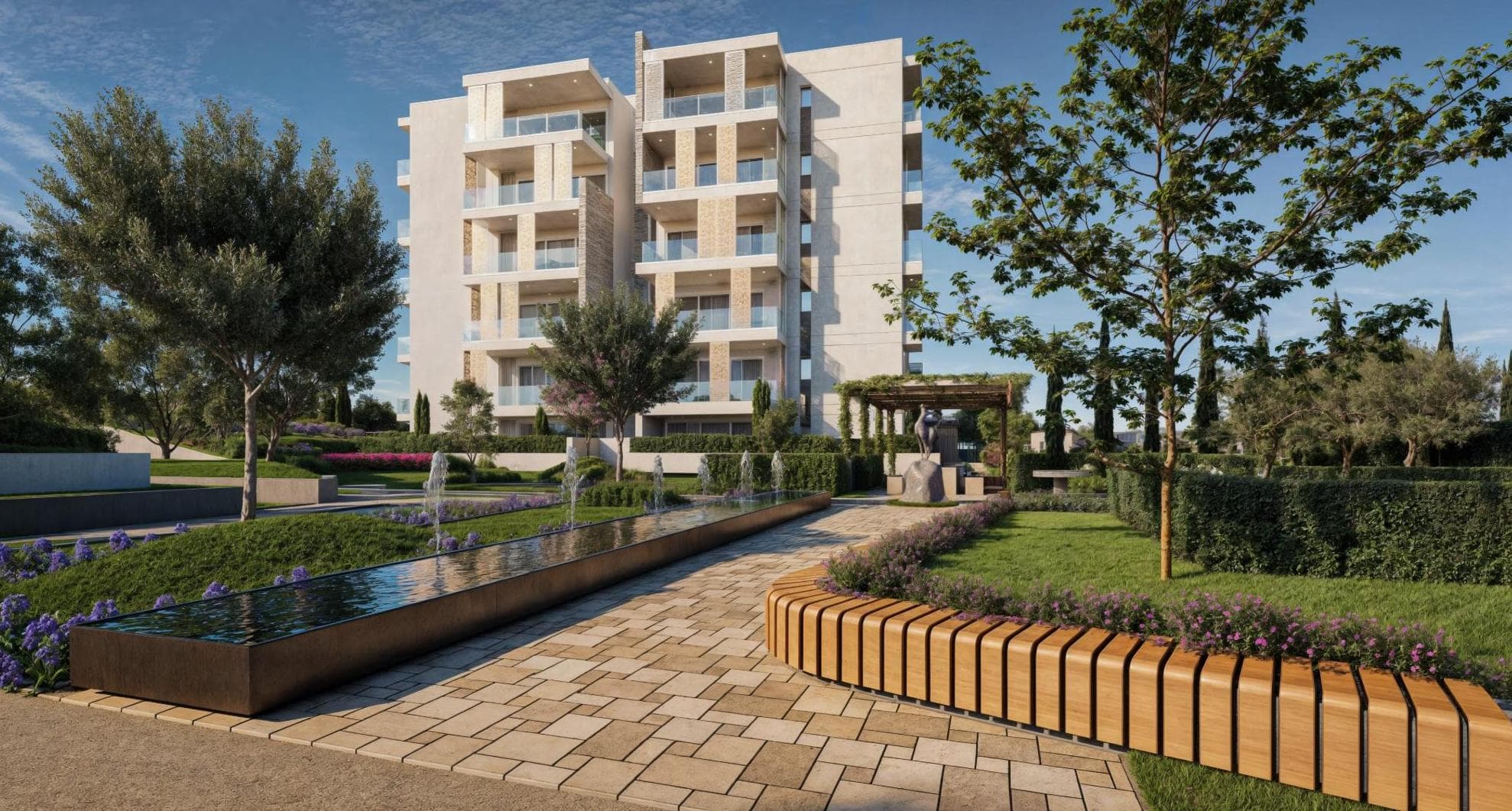 3-bedrooms apartments in Nicosia, Cyprus.