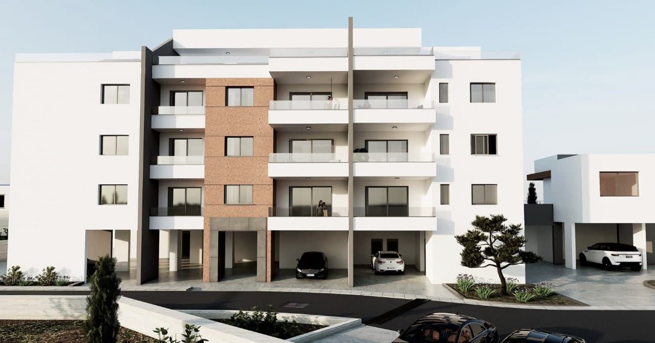 2-bedrooms apartments in Limassol, Cyprus.