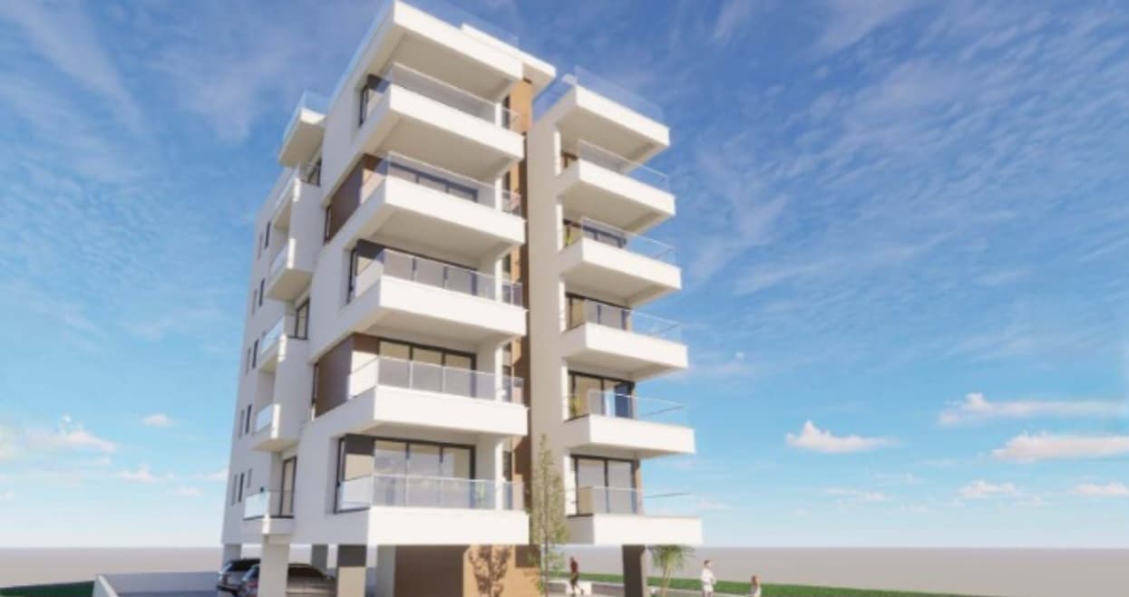 2-bedrooms apartments in Larnaca, Cyprus.