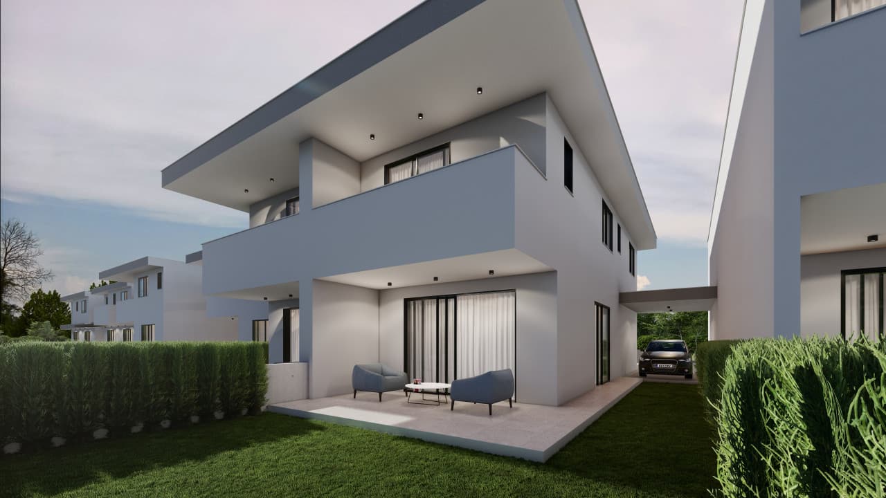 3-bedrooms house in Larnaca, Cyprus.