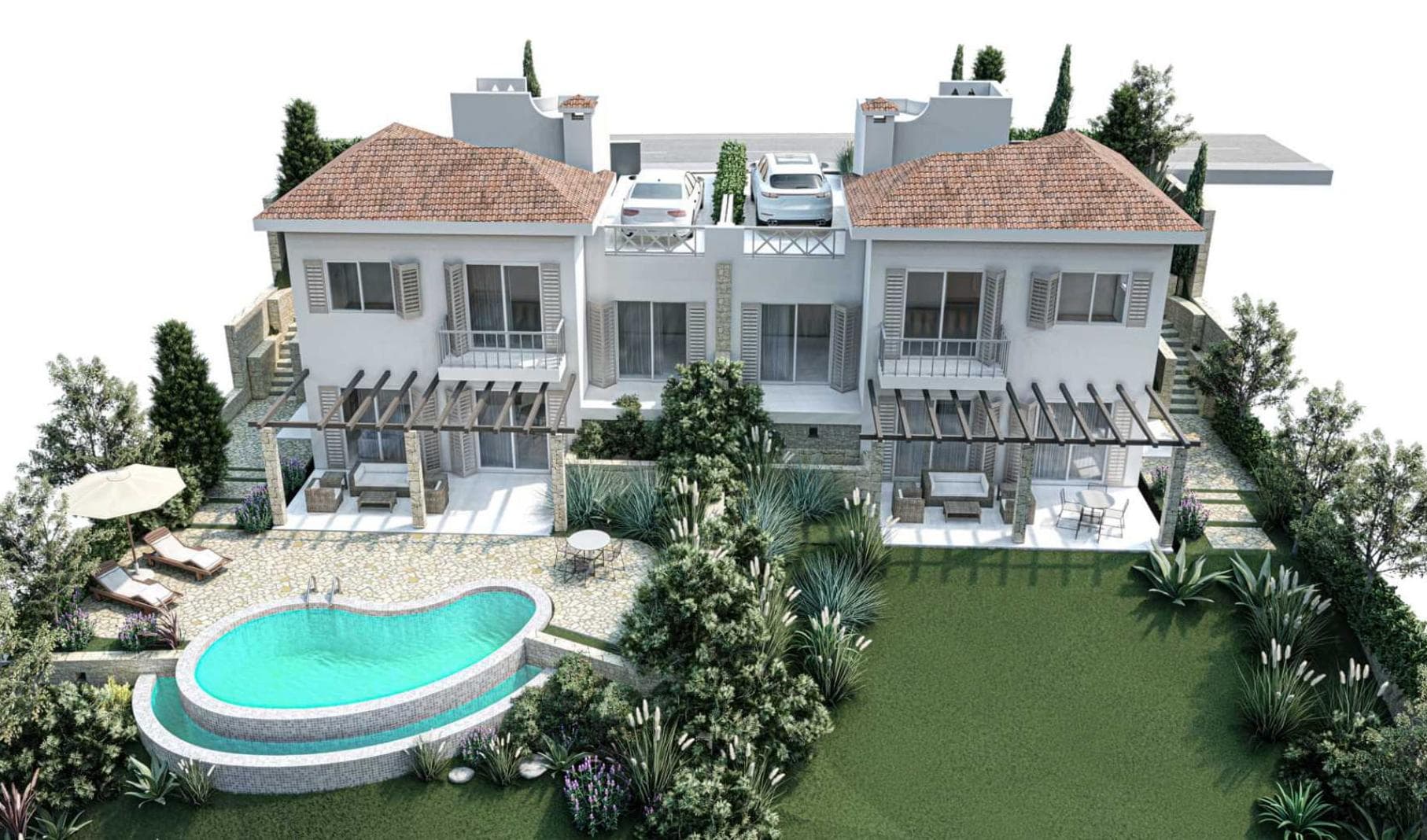 6-bedrooms house in Paphos, Cyprus.