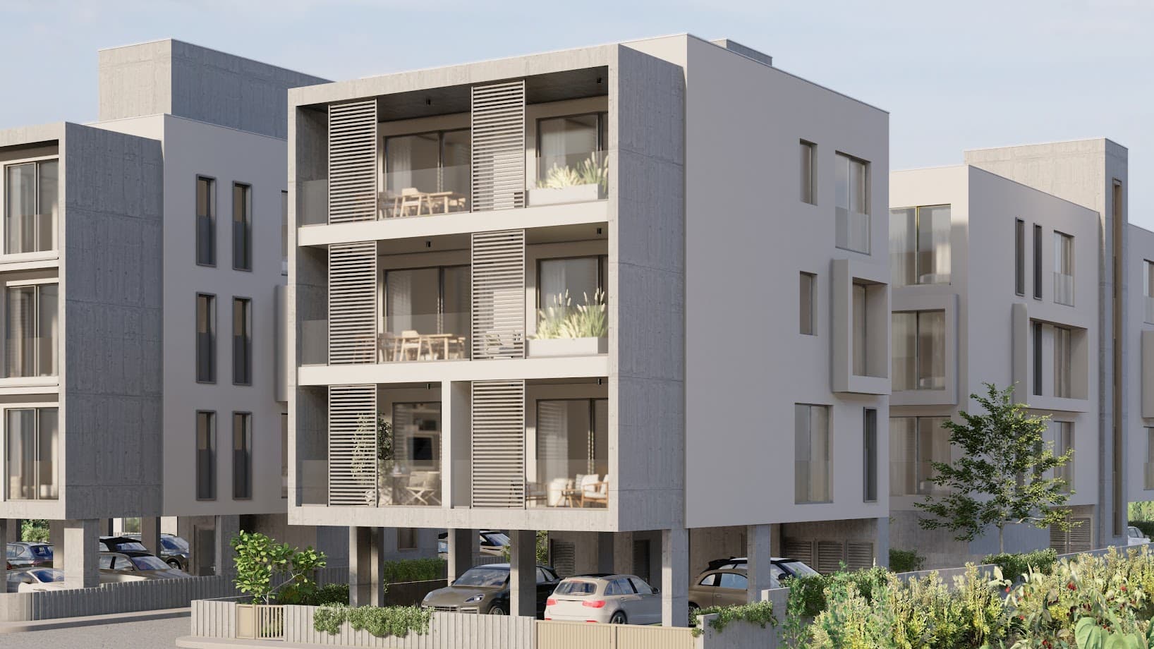 3-bedrooms apartments in Paphos, Cyprus.